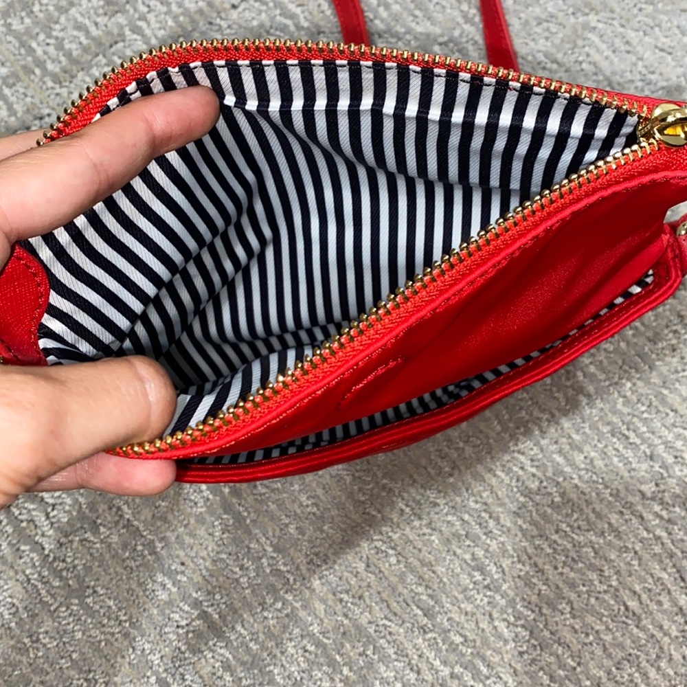 Authentic Kate Spade Red Crossbody - Picture 4 of 9
